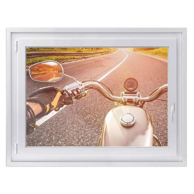 Fensterfolie [quer] - Design: Easy Rider