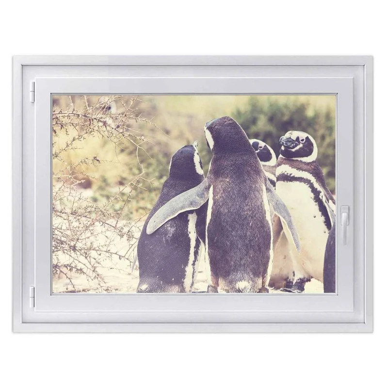 Fensterfolie [quer] - Design: Pingu Friendship