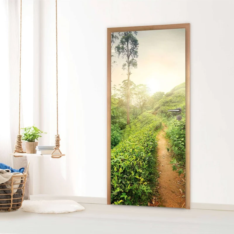 Türfolie - Design: Green Tea Fields