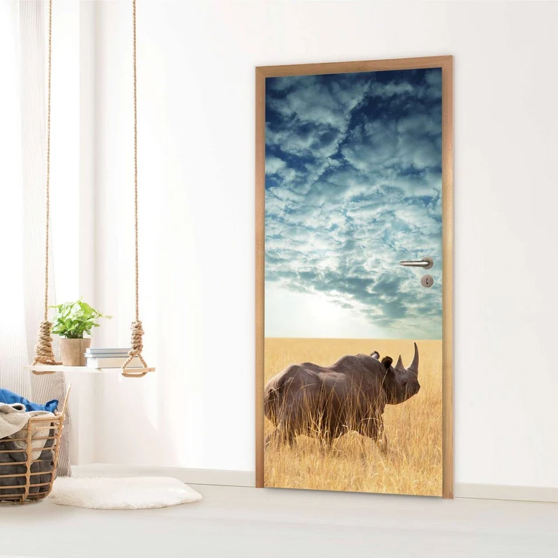 Türfolie - Design: Rhino