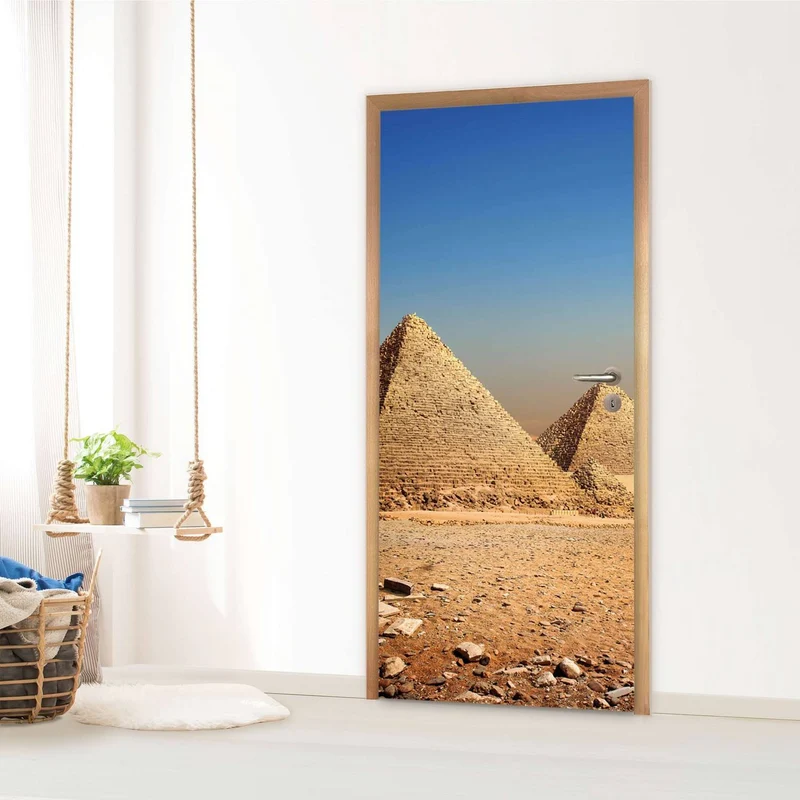 Türfolie - Design: Pyramids