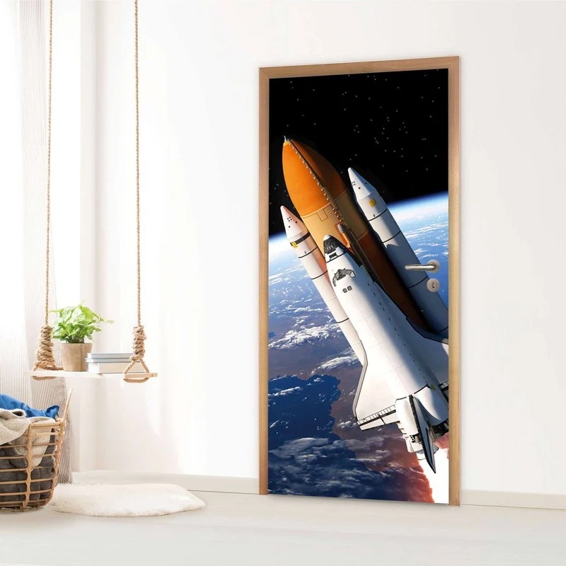 Türfolie - Design: Space Traveller