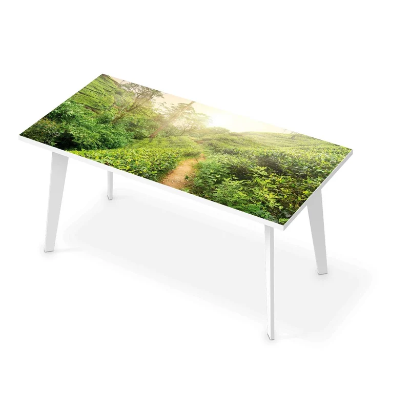 Tischfolie - Design: Green Tea Fields