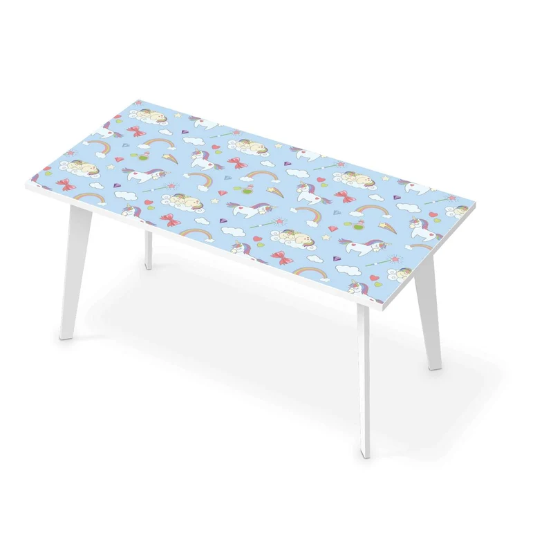 Tischfolie - Design: Rainbow Unicorn