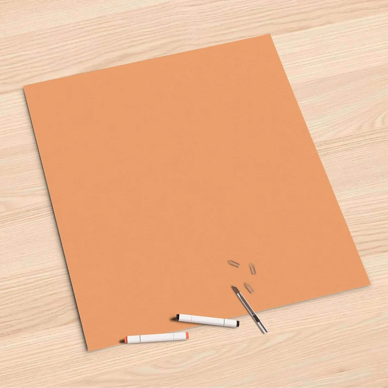 Folienbogen (60x60 cm) - Design: Orange Light