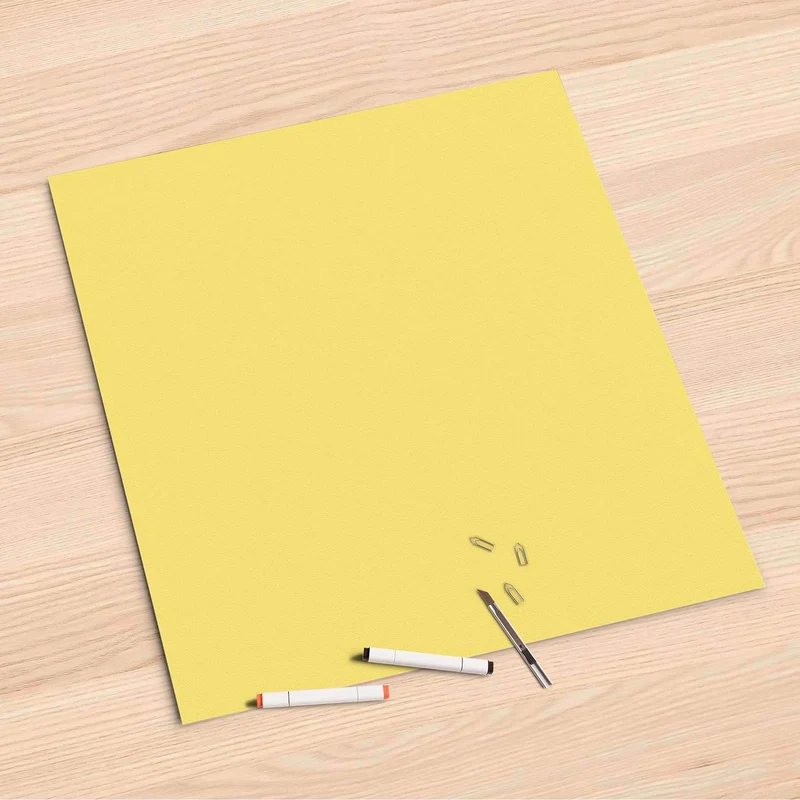 Folienbogen (60x60 cm) - Design: Gelb Light