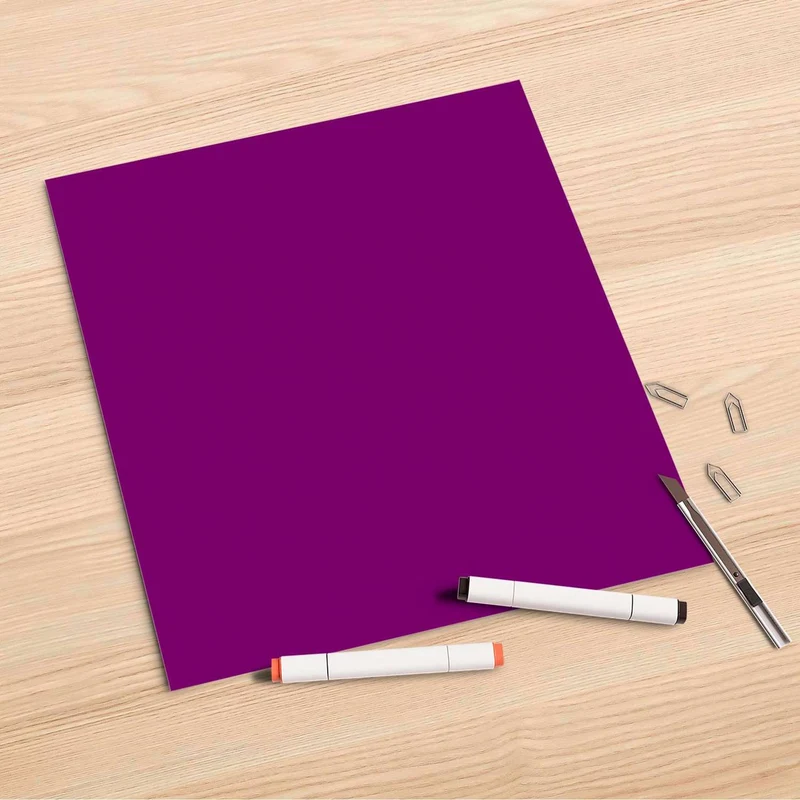Folienbogen (30x30 cm) - Design: Flieder Dark