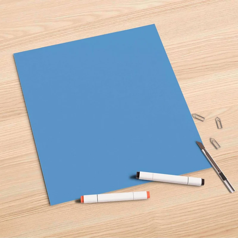 Folienbogen (30x30 cm) - Design: Blau Light