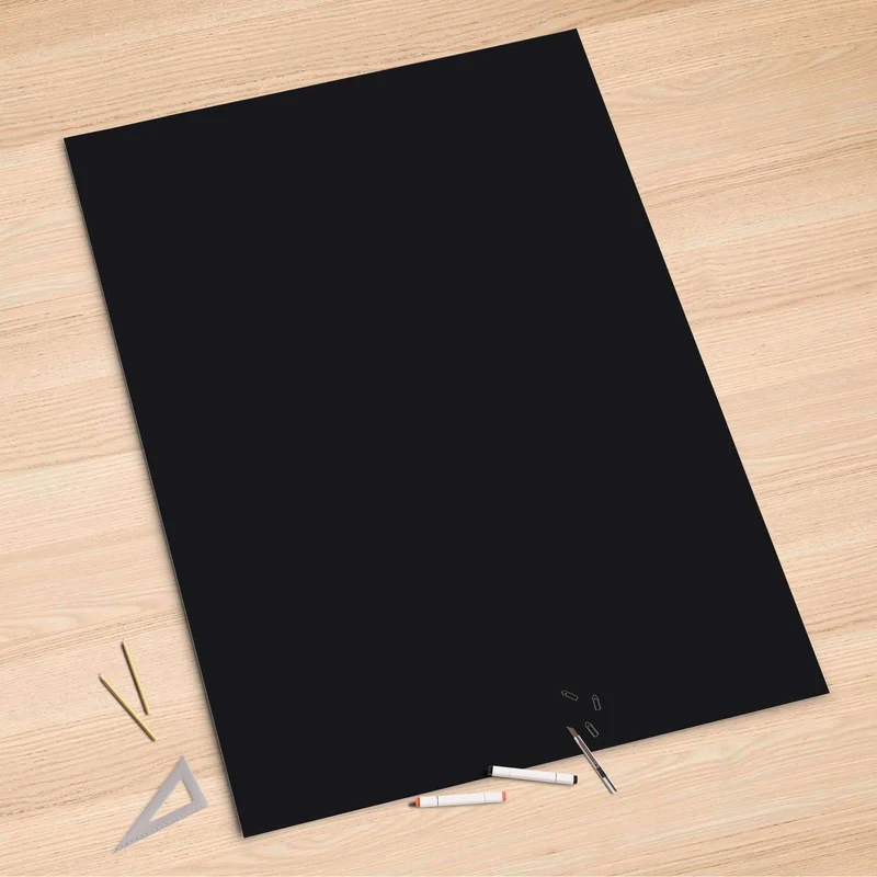 Folienbogen (100x150 cm) - Design: Schwarz