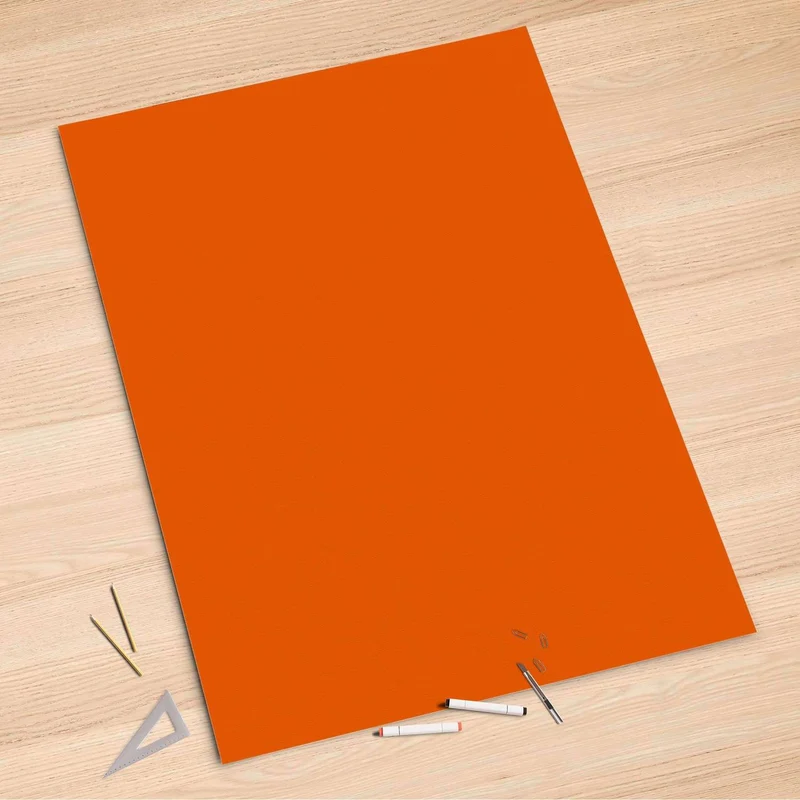 Folienbogen (100x150 cm) - Design: Orange Dark