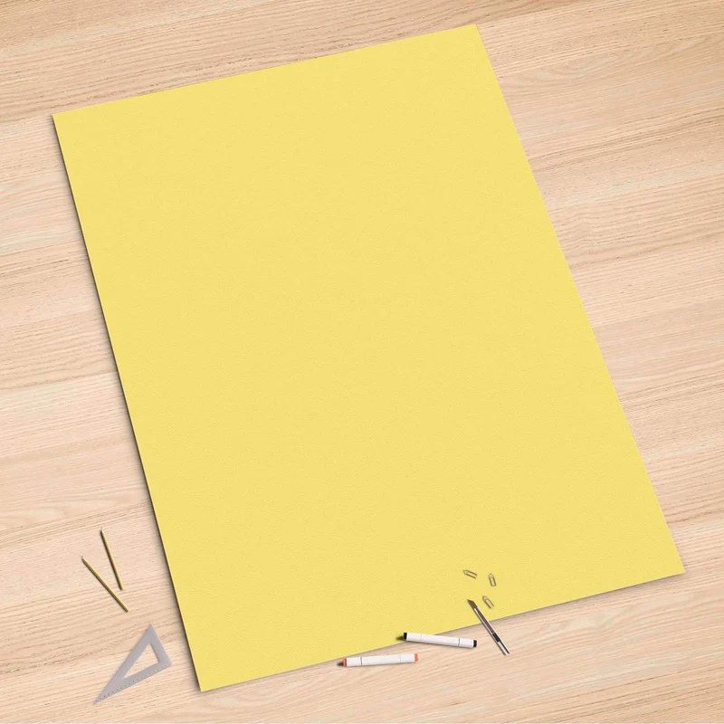 Folienbogen (100x150 cm) - Design: Gelb Light