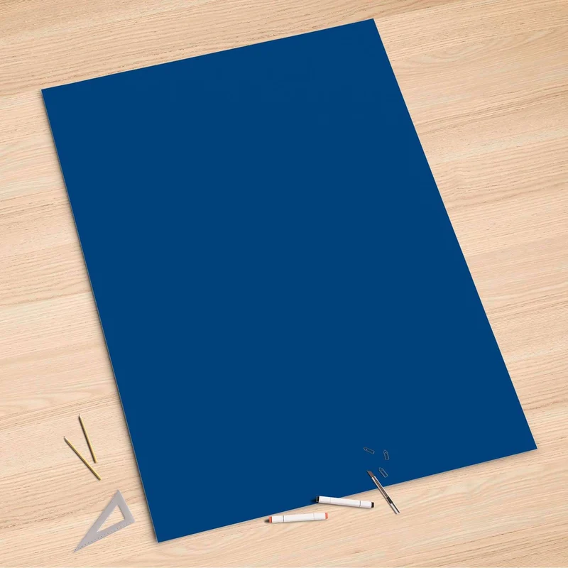 Folienbogen (100x150 cm) - Design: Blau Dark