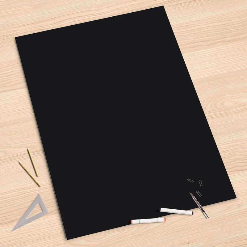 Folienbogen (80x120 cm) - Design: Schwarz