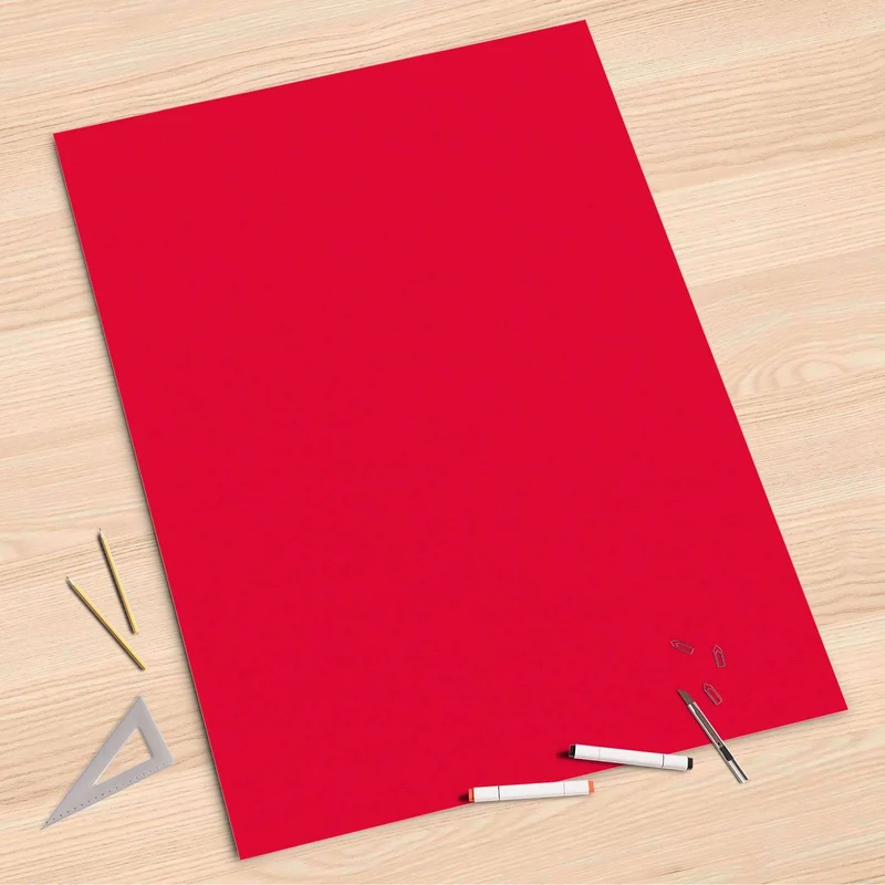 Folienbogen (80x120 cm) - Design: Rot Light