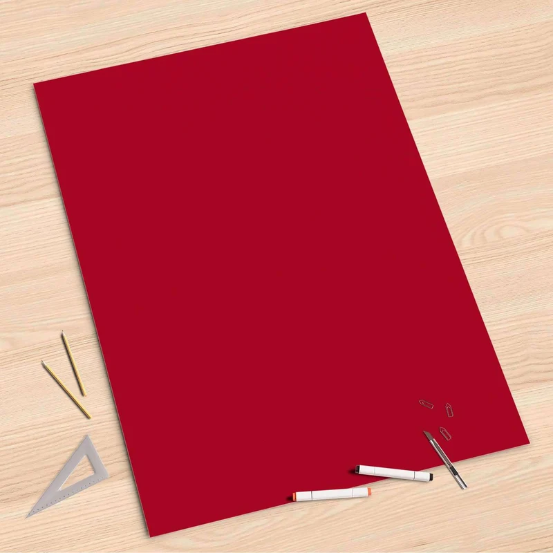 Folienbogen (80x120 cm) - Design: Rot Dark
