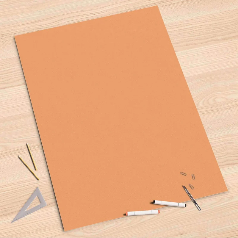 Folienbogen (80x120 cm) - Design: Orange Light