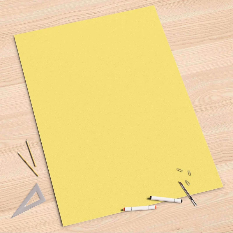 Folienbogen (80x120 cm) - Design: Gelb Light