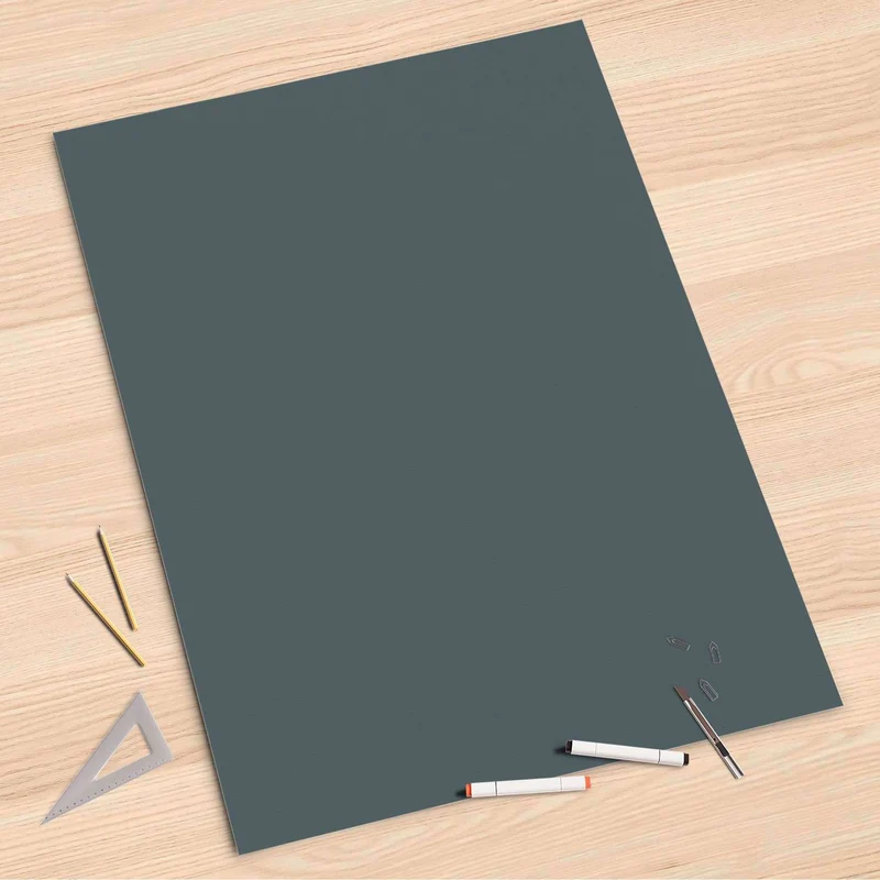 Folienbogen (80x120 cm) - Design: Blaugrau Light
