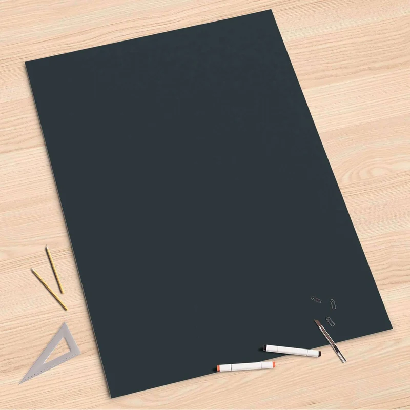 Folienbogen (80x120 cm) - Design: Blaugrau Dark
