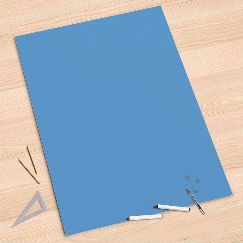 Folienbogen (80x120 cm) - Design: Blau Light