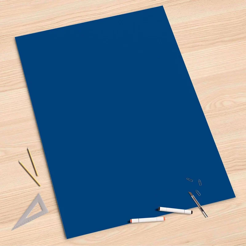 Folienbogen (80x120 cm) - Design: Blau Dark