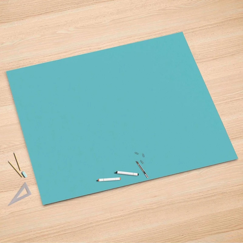 Folienbogen (150x100 cm) - Design: Türkisgrün Light