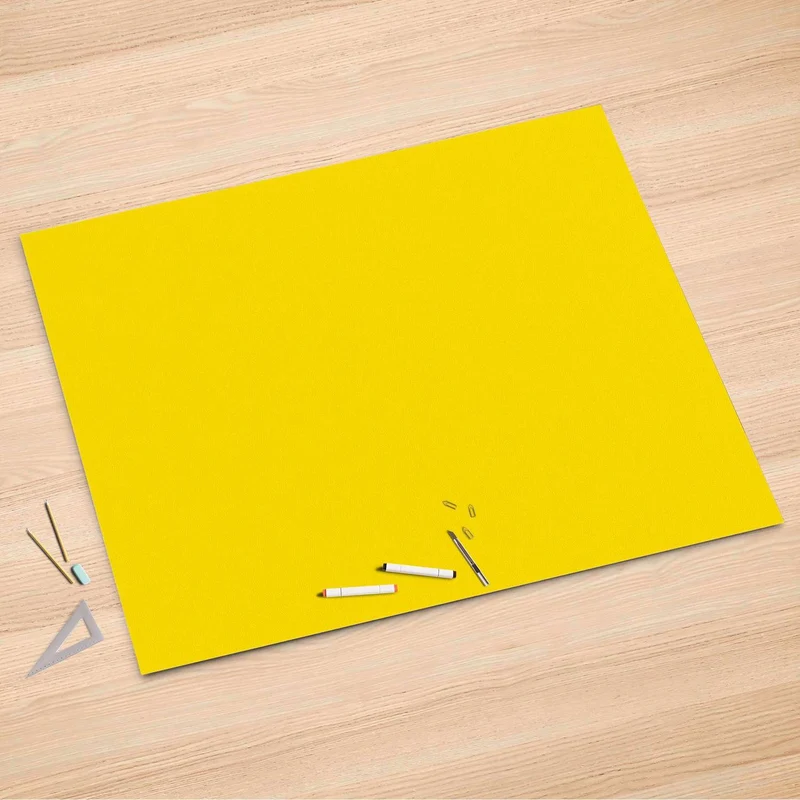 Folienbogen (150x100 cm) - Design: Gelb Dark