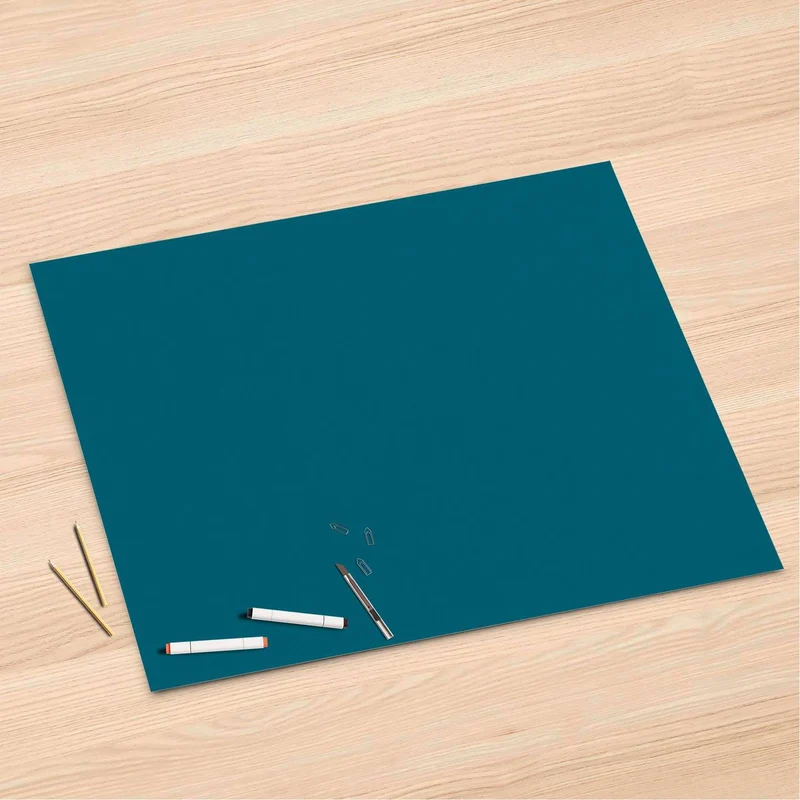 Folienbogen (120x80 cm) - Design: Türkisgrün Dark