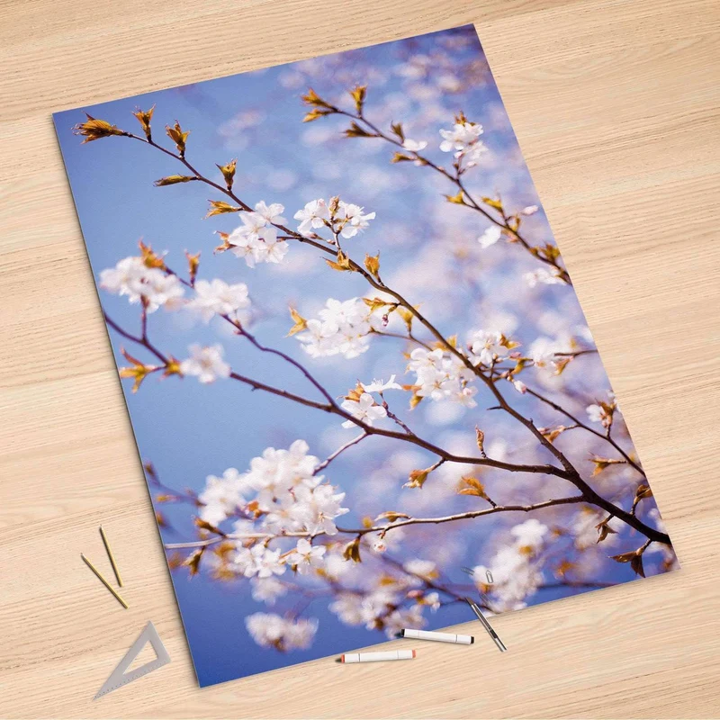 Folienbogen (100x150 cm) - Design: Apple Blossoms