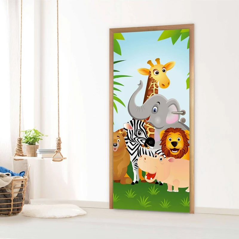Türfolie - Design: Wild Animals