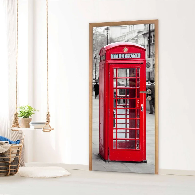 Türfolie - Design: Phone Box