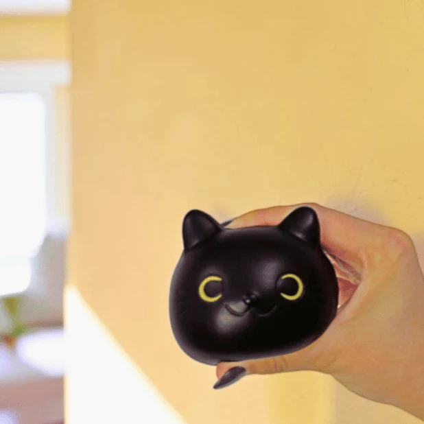 Schwarze Katze Stressball – Witchy Antistress für deinen Alltag