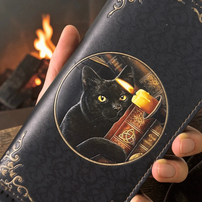 Witchy Geldbörse Katze – Geprägtes Portemonnaie Lisa Parker
