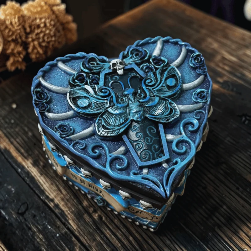 Corpse Bride Schmuckbox – Herzdose mit With This Ring Motiv