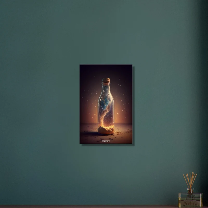 Milky Way in Glas Bottle