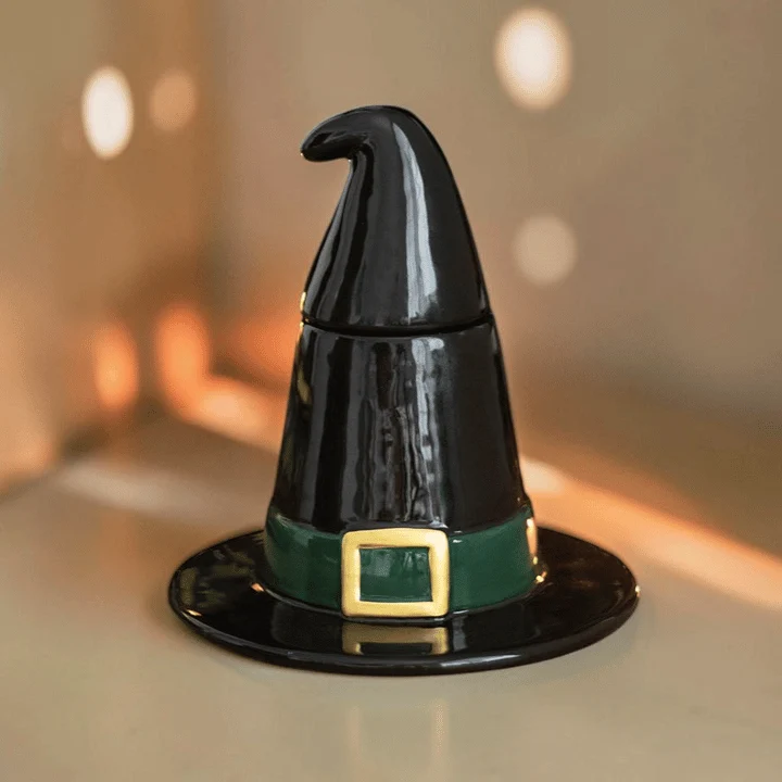 Hexenhut-Duftlampe – Magische Deko für Magie & Fantasy-Liebhaber