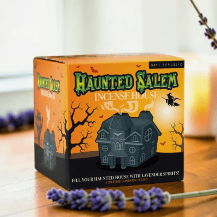 Räucherkegel Spukhaus – Haunted Salem inkl. Lavendel Kegeln