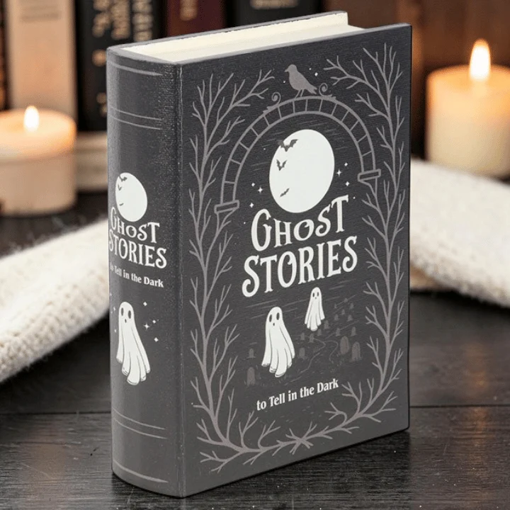 Buch Aufbewahrungsbox „Ghost Stories“ – Spooky Buchbox