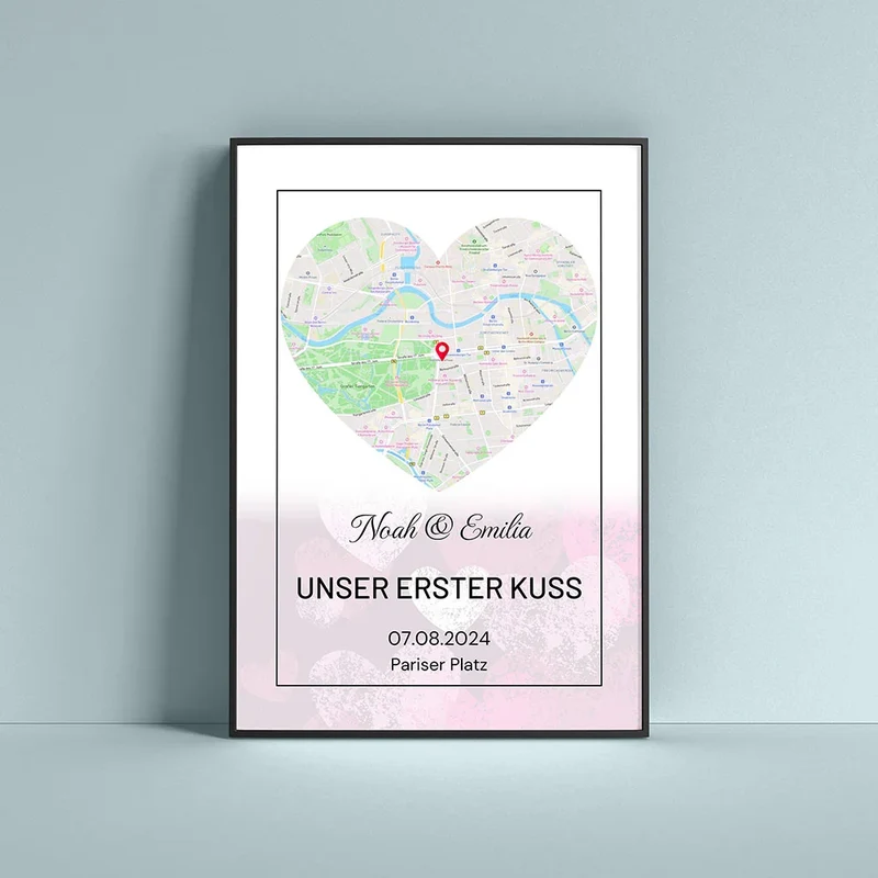 Wandbild 'Eigene Karte'