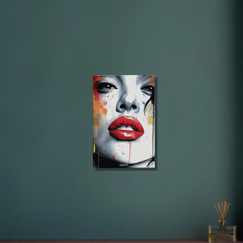 Beautiful Red Lips