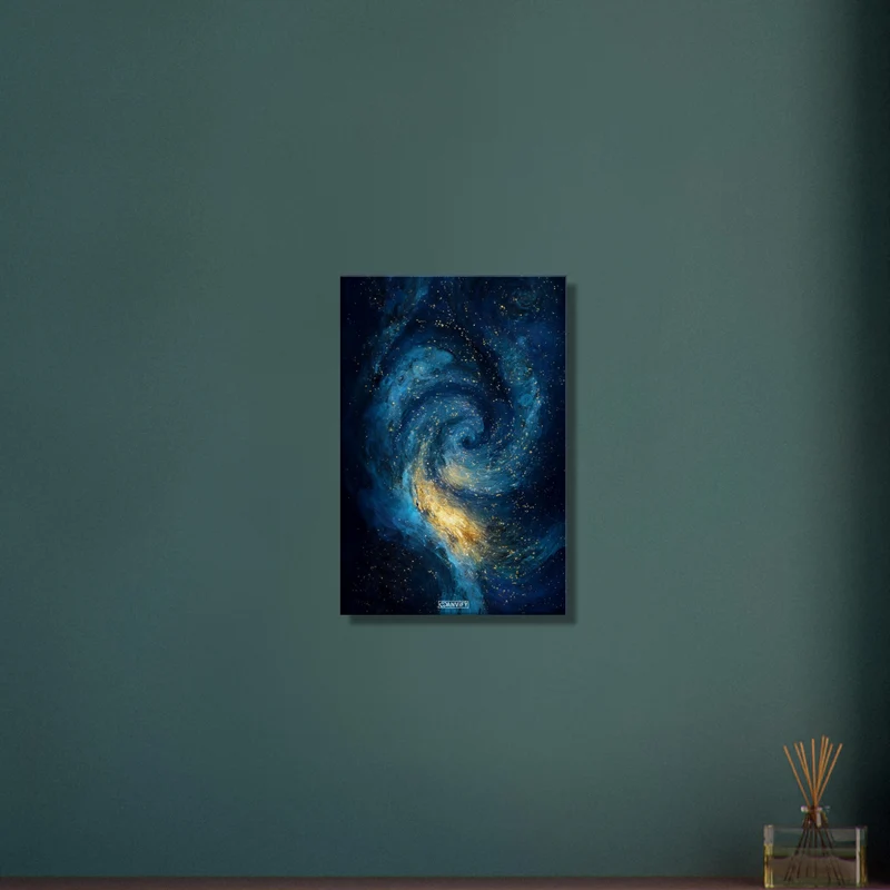 Galaxy and Stars Painting