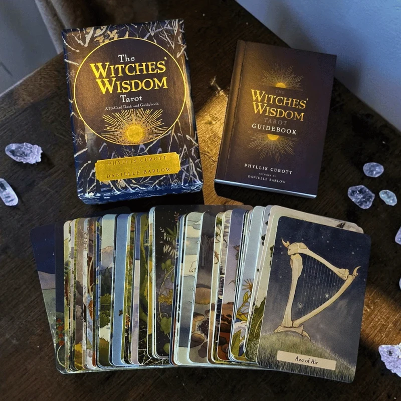 Witches’ Wisdom Tarot – Witchy Tarotkarten mit Guidebook (Englisch)
