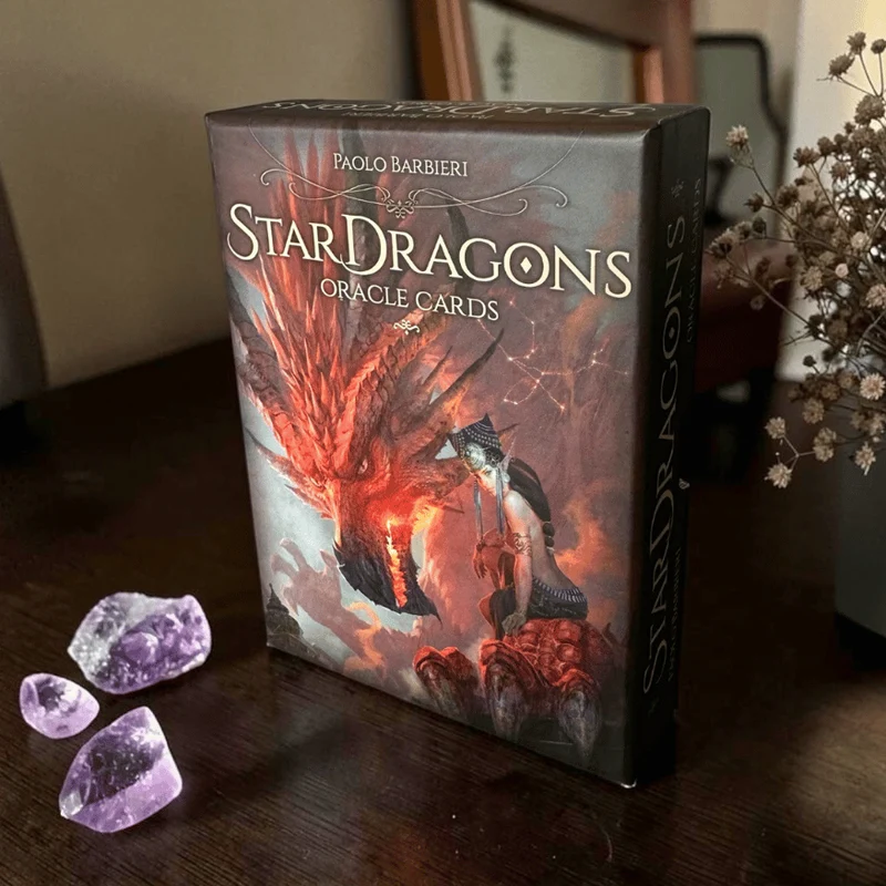 Star Dragons Orakelkarten – Drachen Orakel Deck mit Begleitbuch (Englisch)