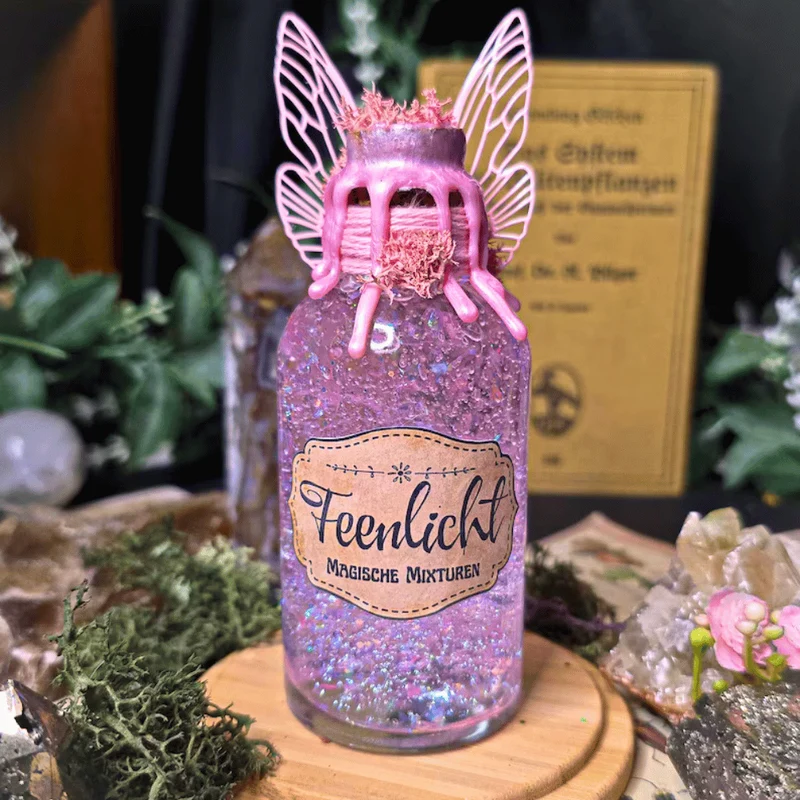Zaubertrank Flasche Deko – Feenlicht