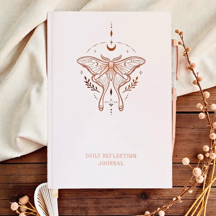 Luna Motte Daily Reflection Journal – A5 Tagesjournal für deine Notizen