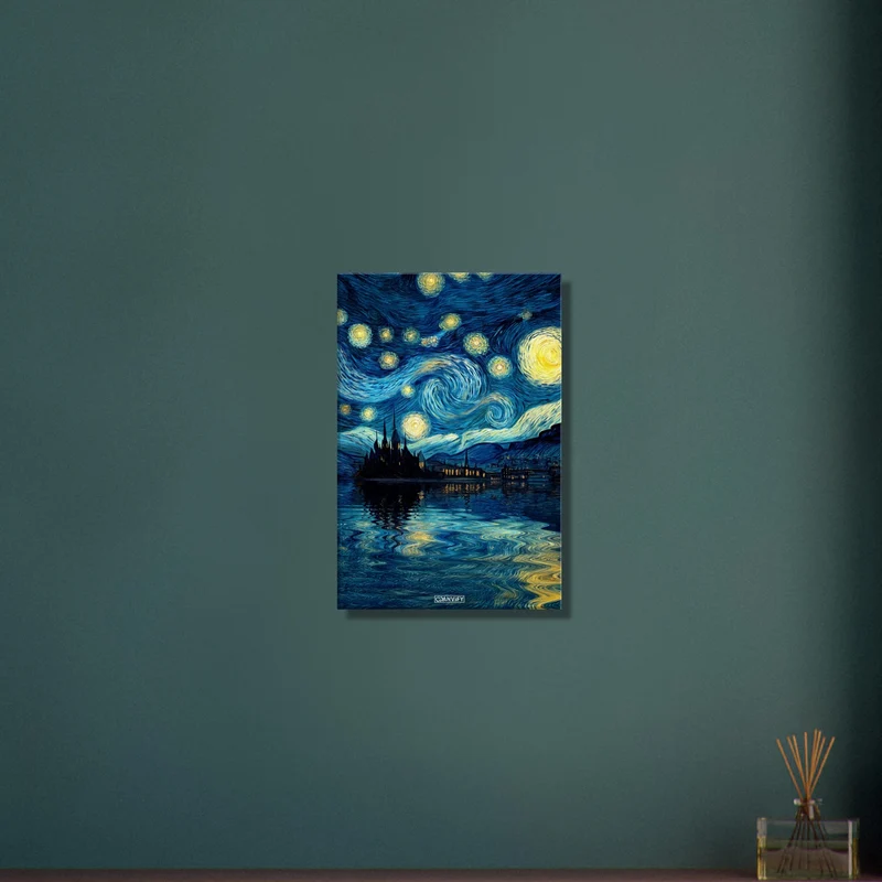 Castle in the Starry Night