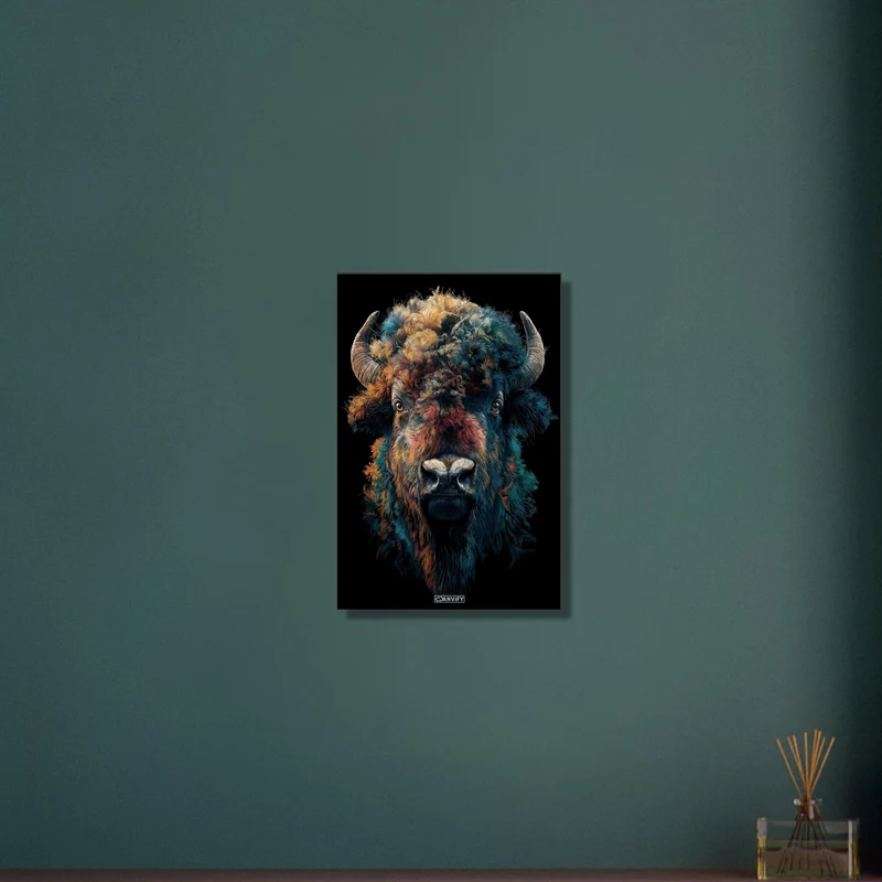 Colorful Buffalo