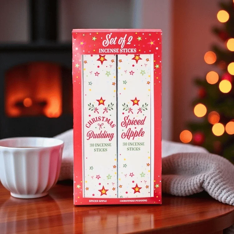 Cozy Räucherstäbchen-Set (2 Packungen) – Duftgeschenk für Heim & Fest