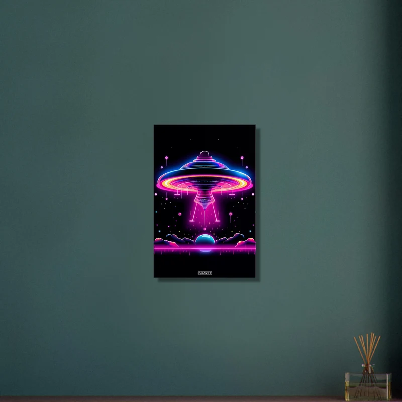 Retro Cosmic Visitor