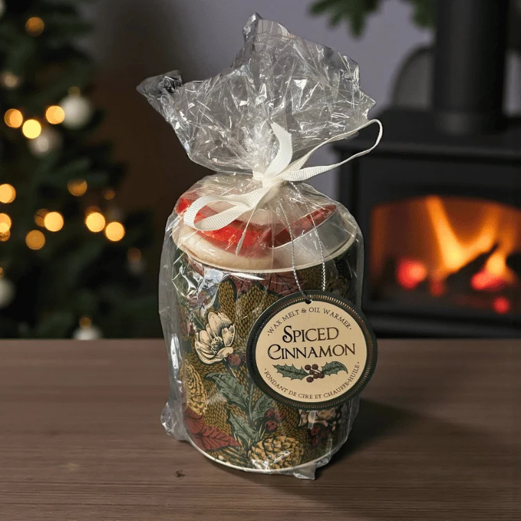 Zimttraum Duftlampen Geschenkset – inkl. Teelicht & Duftwachs